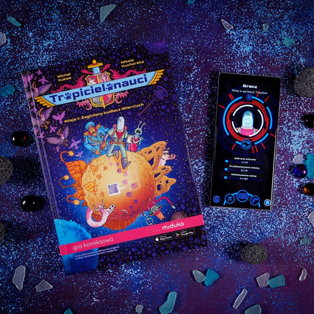 Tropicielonauci. Misja 1: Zaginiony kudłacz Wierciuch. Gra komiksowa