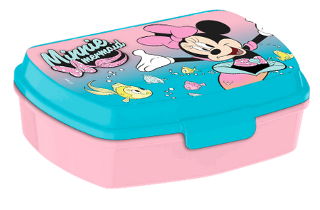 Bidon aluminiowy + śniadaniówka Minnie MN30011