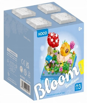 Klocki KOCO Ślimak 625 elementów