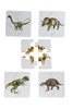 Puzzle 4 elementowe Dinozaury