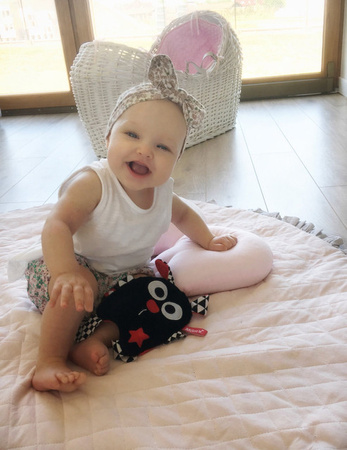 Szeleścik z gwiazdką Czarny