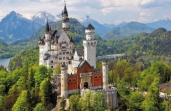 Diamentowa Mozaika Zamek na skale NO-1006425