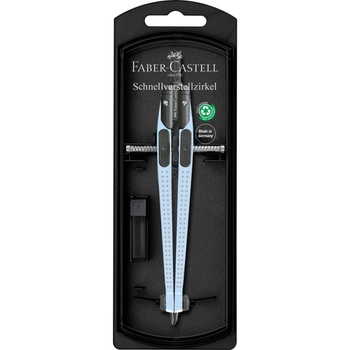 Cyrkiel Grip 2001 Faber-Castell jasnoniebieski