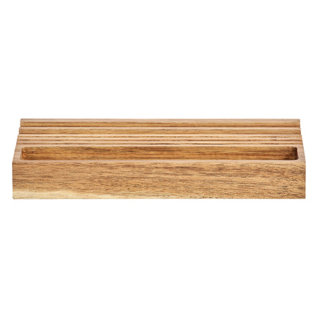 Organizer biurkowy drewniany