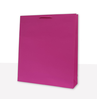 Torebki prezentowe jednobarwna T9 rózowa 10 sztuk