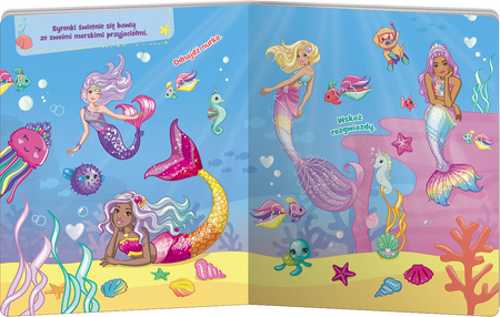 Mattel Barbie Dreamtopia. Magiczna wodna kolorowanka