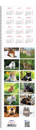Kalendarz 2026 Koty KP-2