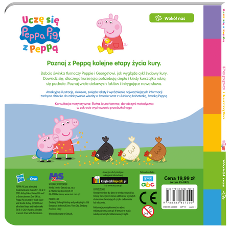 Peppa i kurczątka. Świnka Peppa. Uczę się z Peppą
