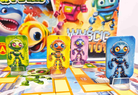 Gra Szybka rybka Wyścig robotów