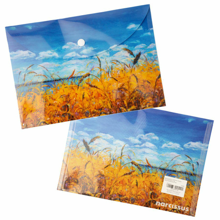 Paczka Teczka A5 kopertowa PP Niebo 5 szt.