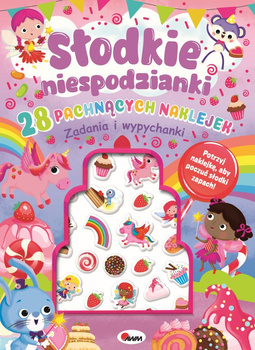 Słodkie niespodzianki. 28 pachnących naklejek