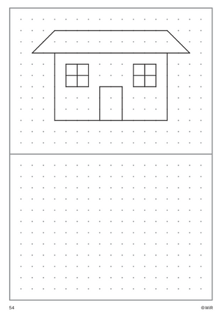 Połącz kropki ćwiczenia na koncentrację 1