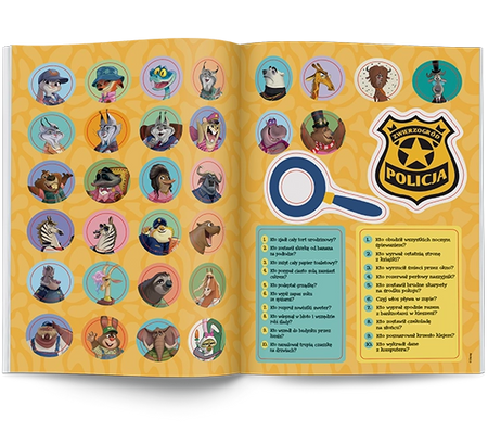 Disney Zwierzogród 2 Detektyw na tropie DET-9102