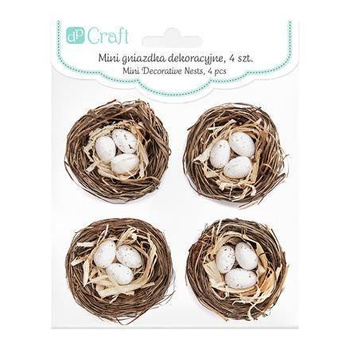 Mini gniazdka dekoracyjne 5,5 cm 4 szt.