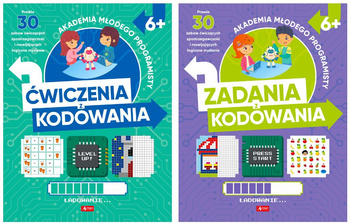 Pakiet Akademia programisty. Ćwiczenia z kodowania / Zadania z kodowania