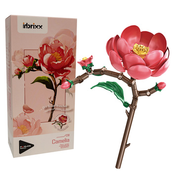 Klocki kwiatki Kamelia 63 elementy 128498