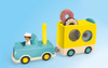 Playmobil JUNIOR Szalony Donut Truck z funkcją układania i sortowania 71702