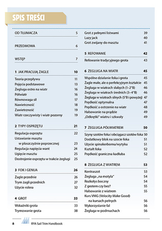 Trymowanie żagli. Podręcznik RYA. Książki dla żeglarz wyd. 5