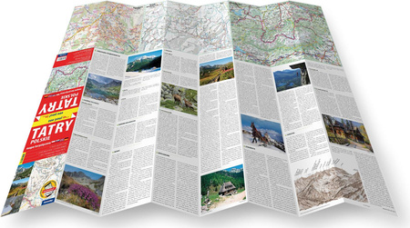 Tatry Polskie mapa turystyczna 1: 30 000 papier 2022