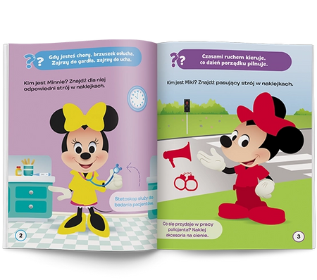 Disney Maluch Ubieranka dla malucha Kim jestem? MUB-9201