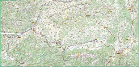 Transylvania adventure map 1:250 000 laminat 2024