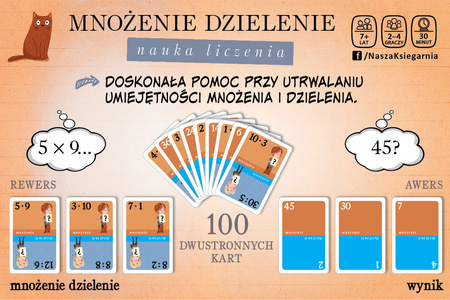 Gra Mnożenie dzielenie Nauka liczenia