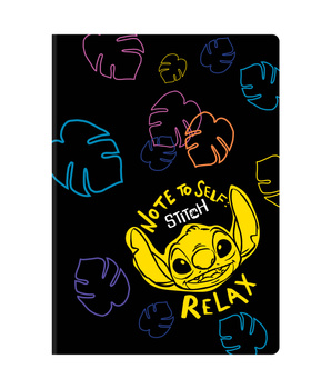 Zeszyt A5 60k kratka Disney Black Stitch wzór 2