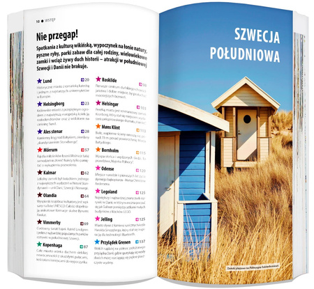 Szwecja południowa i Dania Zestaw Przewodnikowy 2w1 light 2025