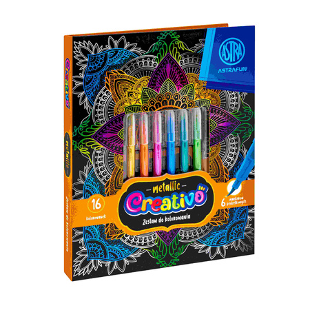 Zestaw do kolorowania Astrafun Mandala Art