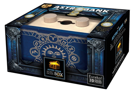 Łamigłówka Escape Box Astro Bank Secret poziom 2,5/4