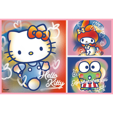 Puzzle 2x200 Hello Kitty i przyjaciele 13336