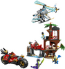 Lego Ninjago bitwa Ninja domek na drzewie z pojazdami 71857
