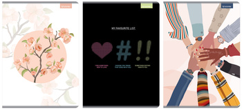 Zeszyt A4 60k. kratka Drip Off 1szt.mix