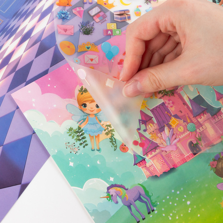 Zestaw kreatywny kalkomania Kidea