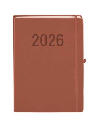 Kalendarz 2026 Memofix A4 DNS mocha mousse