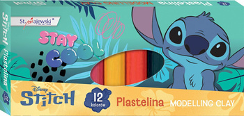 Plastelina Stitch 12 kolorów