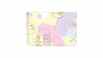 Okładka na dokumenty małe z nadrukiem women