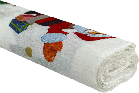 Paczka Bibuła marszczona 50x200 wzory świąteczne 10 rolek