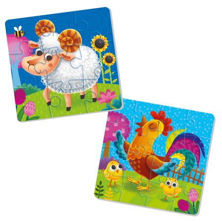 Puzzle 2w1 Farma RK6050-04