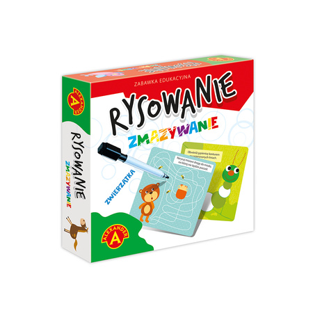 Rysowanie zmazywanie zwierzęta