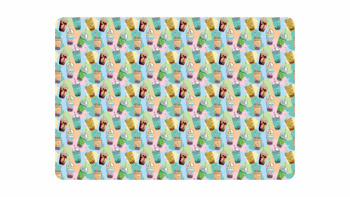 Podkładka do prac plastycznych a3 pp z nadrukiem bubble tea