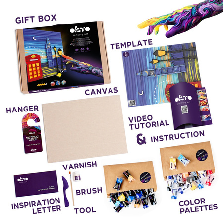 Zestaw kreatywny do modelowania 3D London City