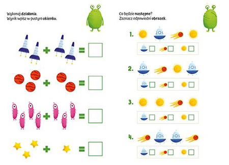Kosmos - wypukłe naklejki. Zagadkowy zawrót głowy