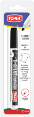 Marker do T-shirtów czarny