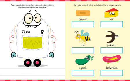 Wesołe zadania. Flamaster suchościeralny. Wesoła nauka