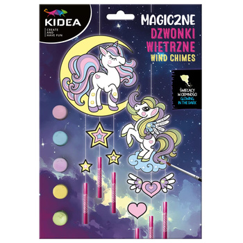 Magiczne dzwonki wietrzne świecące w ciemności Kidea
