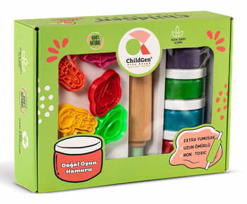 Zestaw kreatywny Kosmos naturalna ciastolina