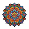 Puzzle 100 Milliwood Peace and harmony Mandala Radości