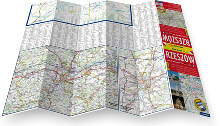 Rzeszów plan miasta 1: 20 000 papier 2024