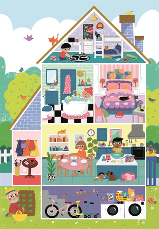 Puzzle 104 maxi super kolor home sweet home 23775